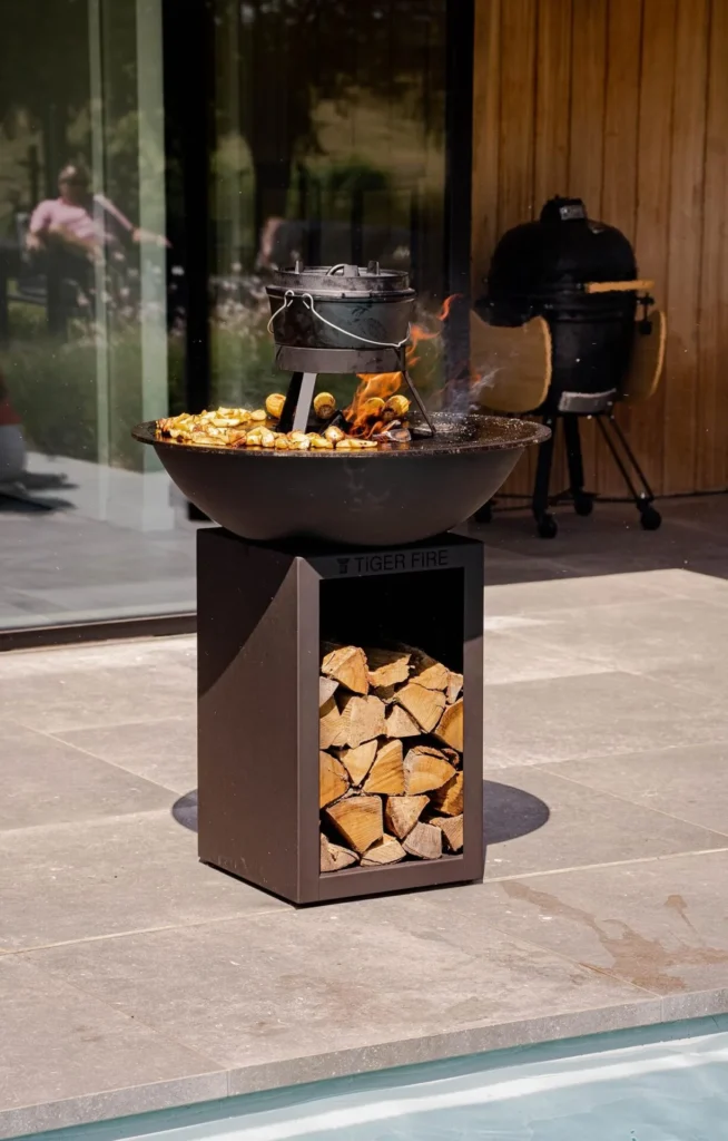 Tiger Fire Plancha BBQ - Durable Construction: "Trust in the durable construction of the Tiger Fire Plancha BBQ. Built to withstand the elements and provide long-lasting performance. TIGER FIRE OFFICIAL STORE | TIGER FIRE SHOP | TIGER FIRE | PLANCHA BBQ | BBQ KOPEN | Kupić BBQ | Koupit BBQ | Buy a BBQ | Acheter BBQ | BBQ KAUFEN | Acquistare un BBQ | Comprar un BBQ | EINEN BBQ KAUFEN | Comprar um BBQ | FUERPLATTE PLANCHA BBQ | PLANCHA GRILL | BBQ GRIDDLE