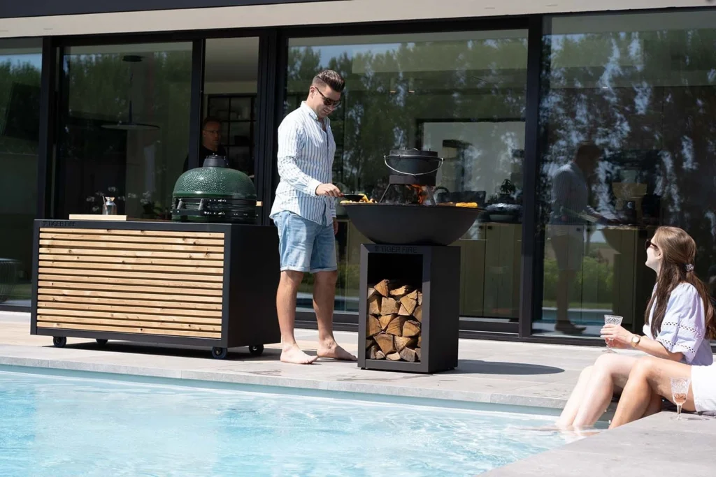 Kamado BBQ - Stylish Design: "Enhance your outdoor space with the stylish Kamado BBQ. A modern and elegant addition to any backyard. OFFICIAL STORE | SHOP | PLANCHA BBQ | BBQ KOPEN | Kupić BBQ | Koupit BBQ | Buy a BBQ | Acheter BBQ | BBQ KAUFEN | Acquistare un BBQ | Comprar un BBQ | EINEN BBQ KAUFEN | Comprar um BBQ | FUERPLATTE PLANCHA BBQ | PLANCHA GRILL | BBQ GRIDDLE